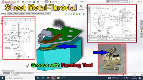 Most Challenging Sheet Metal Part Design Turorial In Solidworks With