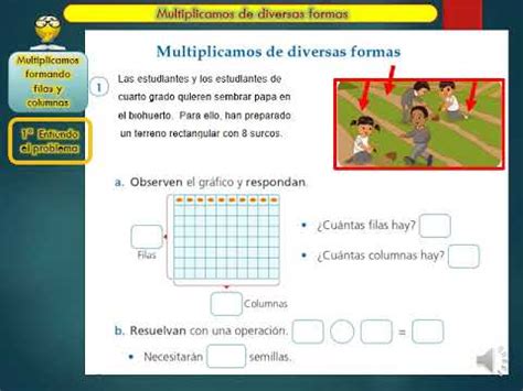 Multiplicamos De Diversas Formas Parte 1 Formando Filas Y Columnas