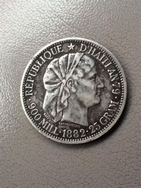 Today's Pawn Shop Find - 1882 Silver Haitian Gourde : coins