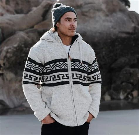 Multicolor Wool Blend Men Woolen Hoodies, Size: Medium at Rs 500/piece ...