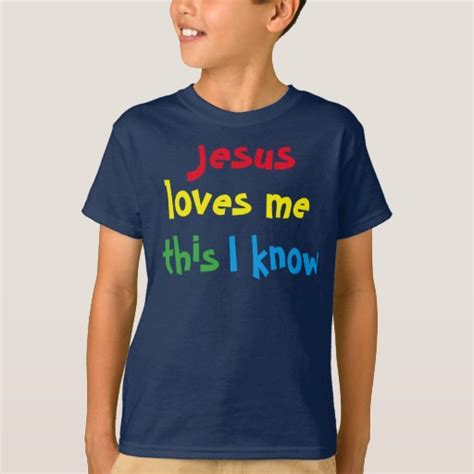 Jesus Loves Me T Shirt Zazzle