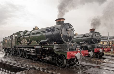 Clive Hanley Photography Two Double Chimney GWR 4 6 0 Castle Class