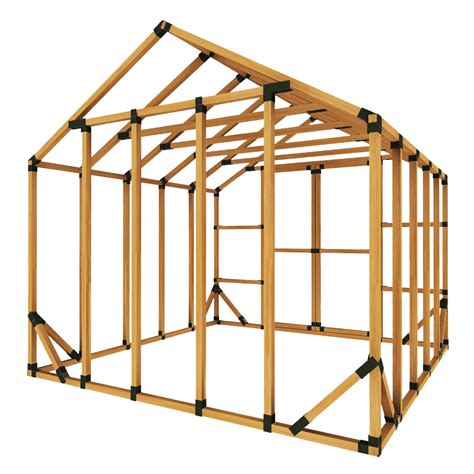 10x10 Standard Storage Shed Kit E Z Frame Structures