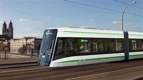 Alstom Liefert Neue Flexity Strassenbahnen An Magdeburger