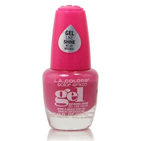 La Colors Gel Like Nail Polish Socialite 044 Fl Oz