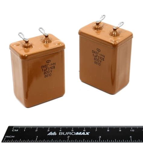 Pcs Uf V Pio Capacitors Paper In Oil Kbg Mn Audio Ussr Nos Ebay