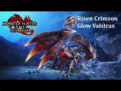 MONSTER HUNTER RISE SUNBREAK PC Risen Crimson Glow Valstrax Hammer