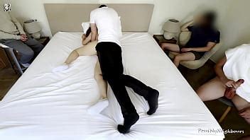 CREAMPIE GANGBANG My Slutwife Gets Cum Filled By 4 Men In A Row XVIDEOS