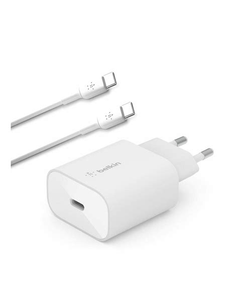 Belkin Cargador De Pared Usb C Pd Pps De W Cable Usb C