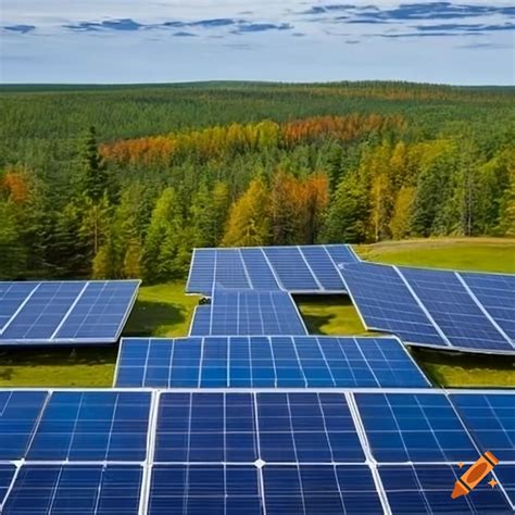 Solar Panel Farm In Nova Scotia Canada On Craiyon