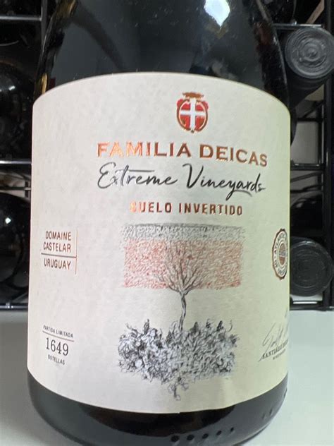 2021 Familia Deicas Tannat Extreme Vineyards Domaine Castelar Suelo