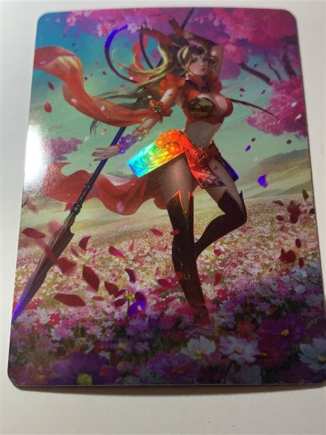 Ma Yunlu Dynasty Warrirors Sexy Card Acg Goddess Waifu Girl Holo Doujin