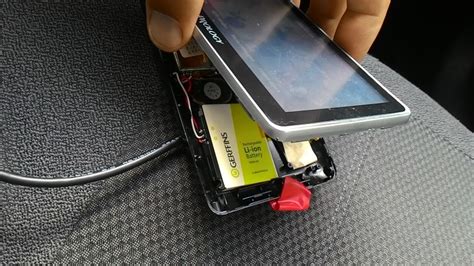 навигатор + регистратор Prology, замена аккумулятора — Opel Astra H, 1 ...