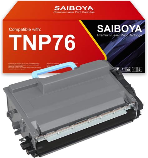 Buy SAIBOYA Remanufactured High Capacity TNP76 TNP 76 Black Toner