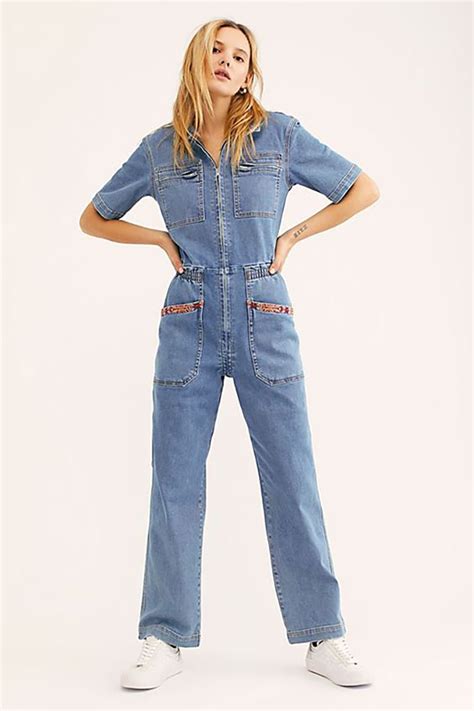 Best Denim Jumpsuits 2019 31 Jumpsuits To Shop Stylecaster