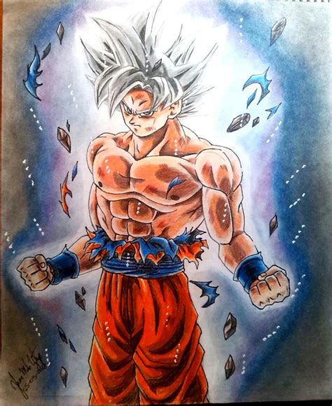 Imagen De Goku Ultra Instinto Dominado Para Dibujar Find Gallery