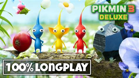 Pikmin Deluxe Longplay Full Game Youtube