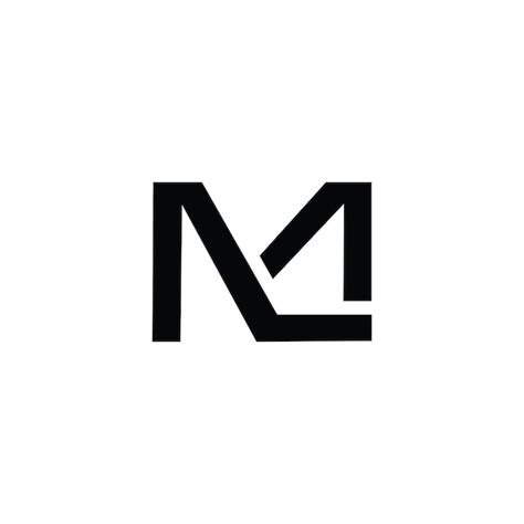 Ml Logo Vector Premium