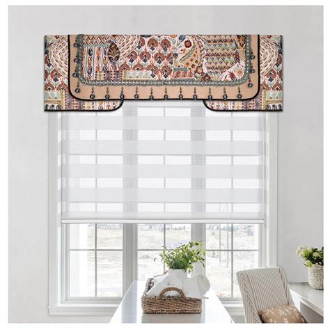 Traceable Designer Multi Style No Sew Cornice Valance Kit For Diy