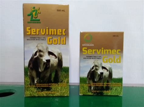 SERVIMEC GOLD X 500 ML Agropecuaria El Cimarron Villavicencio