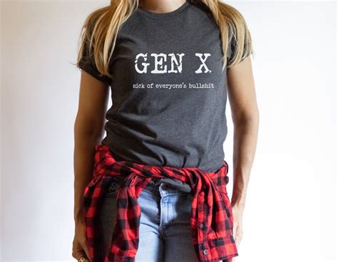 Gen X Svg Generation X Svg Retro Gen X Shirt T For Gen X Cricut Cut File Digital