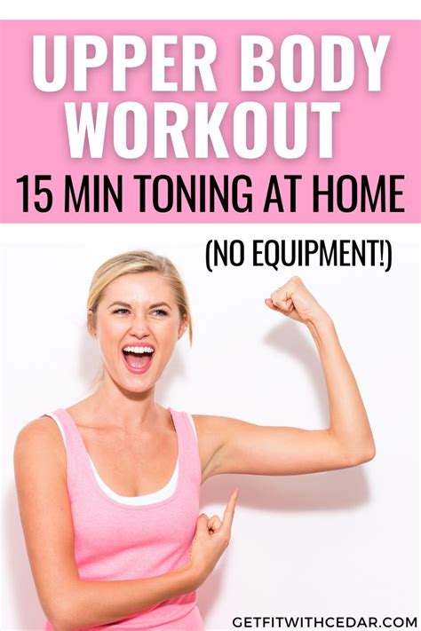 Upper Body Workouts At Home No Equipment Arm Workouts Without Weights