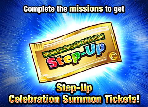 Step Up Summon Ticket Collecting Missions