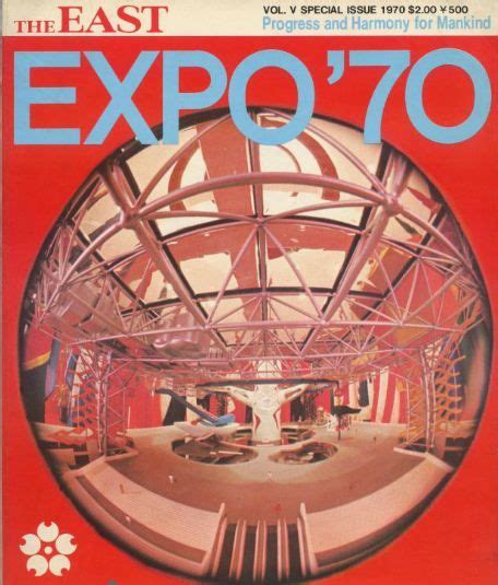 Expo 70 Progress And Harmony For Mankind Osaka Japan 1970 Retro