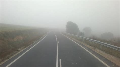 La nieve la niebla y el hielo dificultan la circulación en las