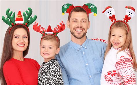 St Ck Haarreif Weihnachten Kopfschmuck Weihnachten Kopfbedeckung