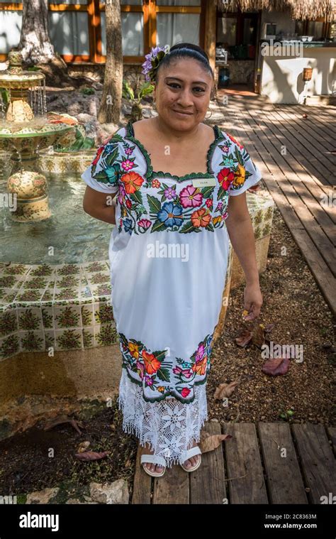 Huipil Traditional Embroidered Dress Hi Res Stock Photography And