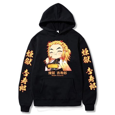 Moletom Blusa Kimetsu No Yaiba Kyojuro Rengoku Anime Shopee Brasil