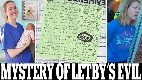 Lucy Letbys Handwritten Confession Leaves Experts Baffled Over Her