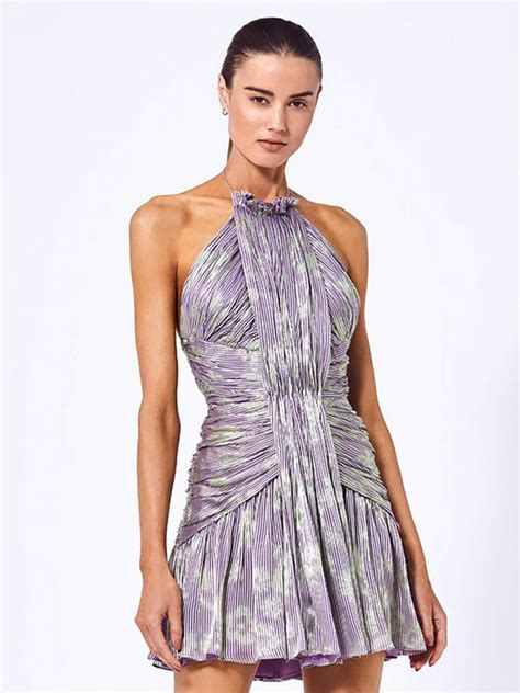 Alexis Leina Dress Lilac Dukes Online