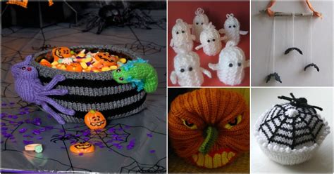 25 Adorable Diy Halloween Decorations You Can Knit Or Crochet Today