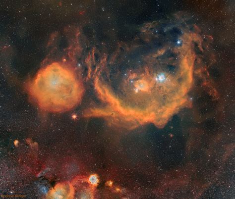 The Orion Molecular Cloud Complex presented in SHO : r/Astronomy