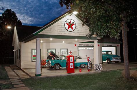 My Gas Station Themed Workshop Old Gas Pumps Old Gas Stations