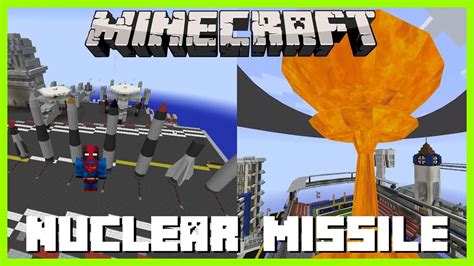 +12 Nuke Missile Mod Minecraft 2022