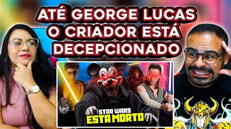 REACT VIAJANTE GALÁCTICO STAR WARS foi TOTALMENTE DESTRUIDO pela