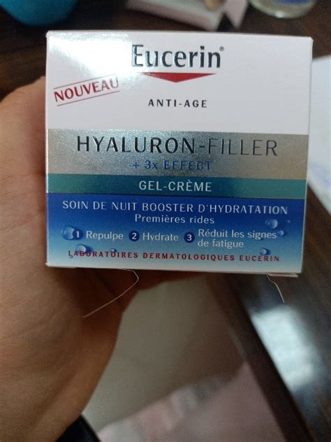 Eucerin Hyaluron Filler X Effect Gel Cr Me Soin De Nuit Booster D