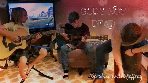 Gods Not Dead By Newsboys Worship In The Living Room Acoustic Guitarcajon Drum Cover