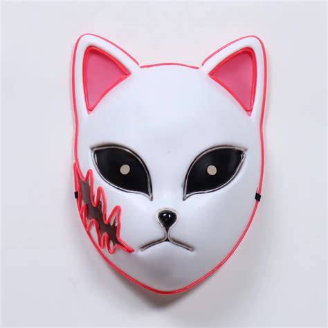 Demon Slayer Tanjirou Mask Kimetsu No Yaiba Sabito Mascarilla Anime