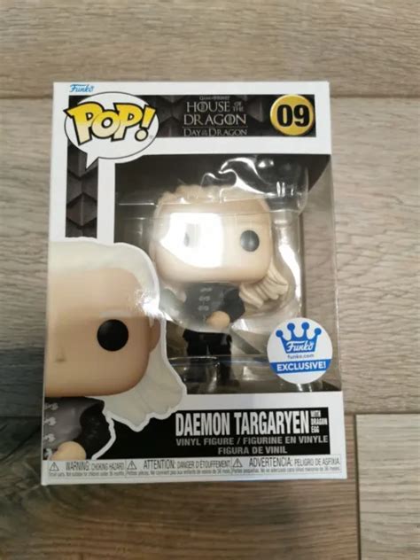 Funko Pop House Of The Dragon Daemon Targaryen With Dragon Egg Game Of