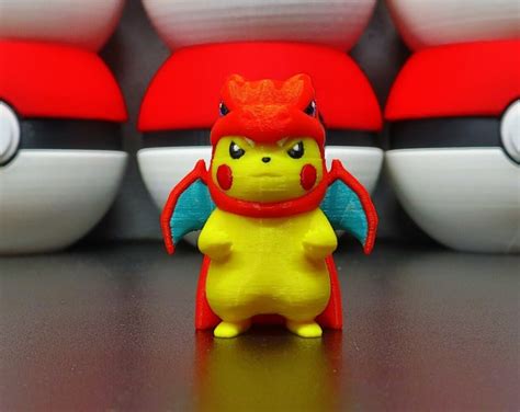 Pikachu In Charizard Costume Etsy