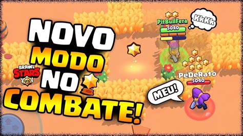 Joguei No Novo Modo Estrela Solit Ria No Combate Brawl Stars