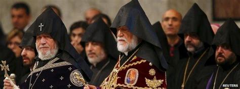 Turkey Anger At Pope Francis Armenian Genocide Claim Bbc News