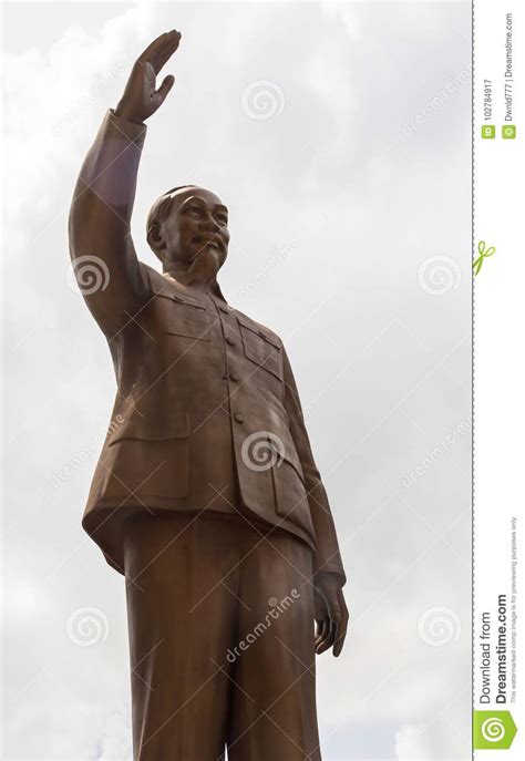 Saigon, Vietnam - June 28, 2017: Ho Chi Minh Statue, Saigon, Vietnam ...