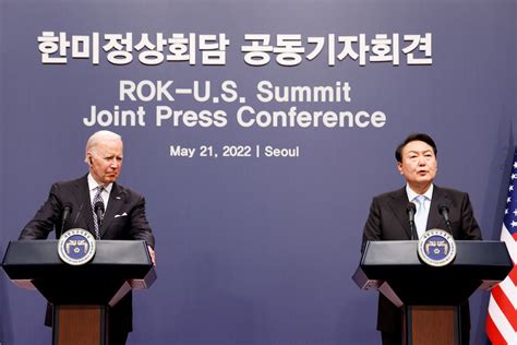 Biden During Asia Tour Seeks To Strengthen Ties With South Korea