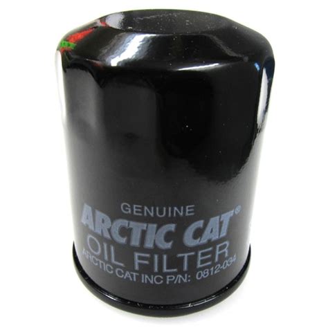 Arctic Cat OEM Oil Filter 1996 2022 ATV Prowler Wildcat 0812 034