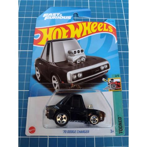 Hot Wheels 70 Dodge Charger Tooned Miniatura Fast Furious